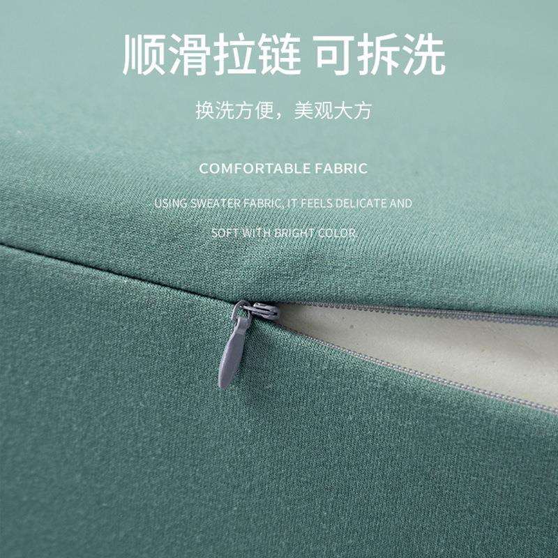 记忆棉靠枕三角护腰枕沙发大靠背垫办公室腰靠床头靠垫抱枕家居