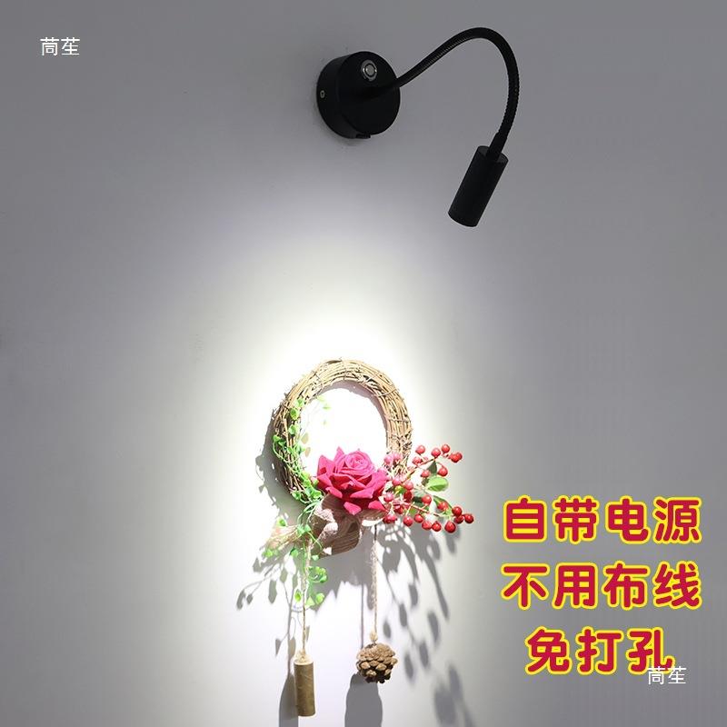 可调光led3W无线充电射灯磁吸玻璃柜台灯珠宝展柜灯展示展会射灯