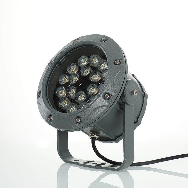LED投光灯户外防水9w12w18W24W庭院草坪射灯园林景观绿化照树灯