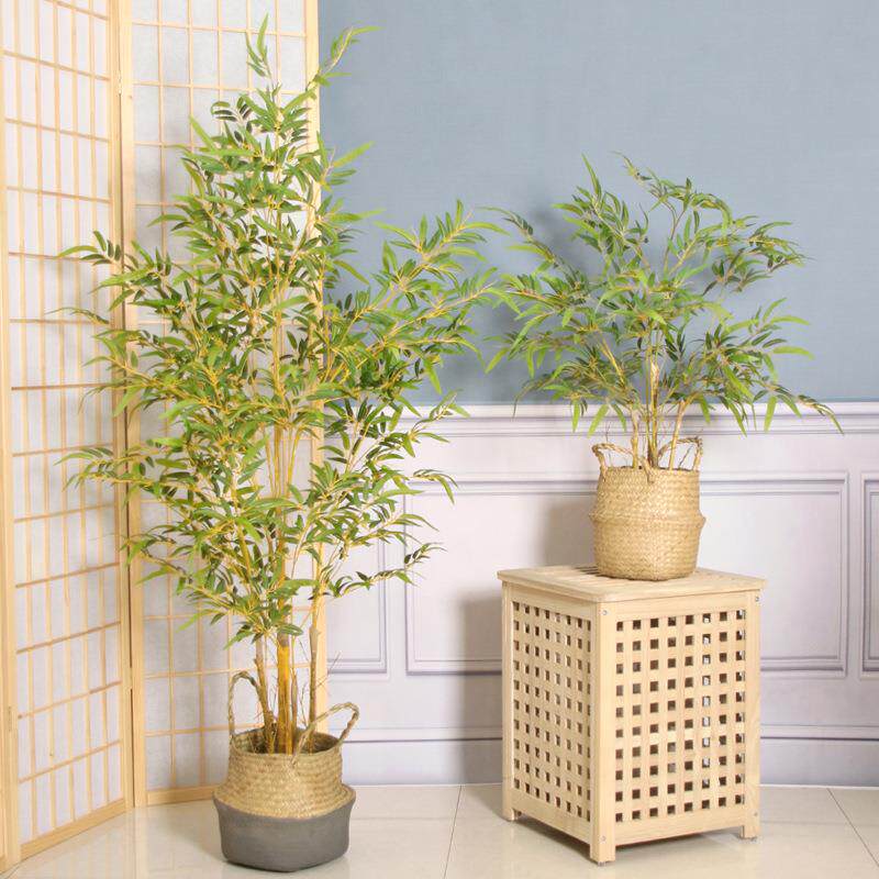仿真竹子落地假竹树客厅仙人掌绿植盆栽摆件植物装饰盆景真