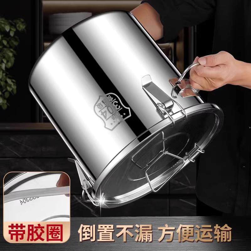 不锈钢密封桶酿酒发酵桶大容量油桶304加厚蒸馏桶密封发酵桶
