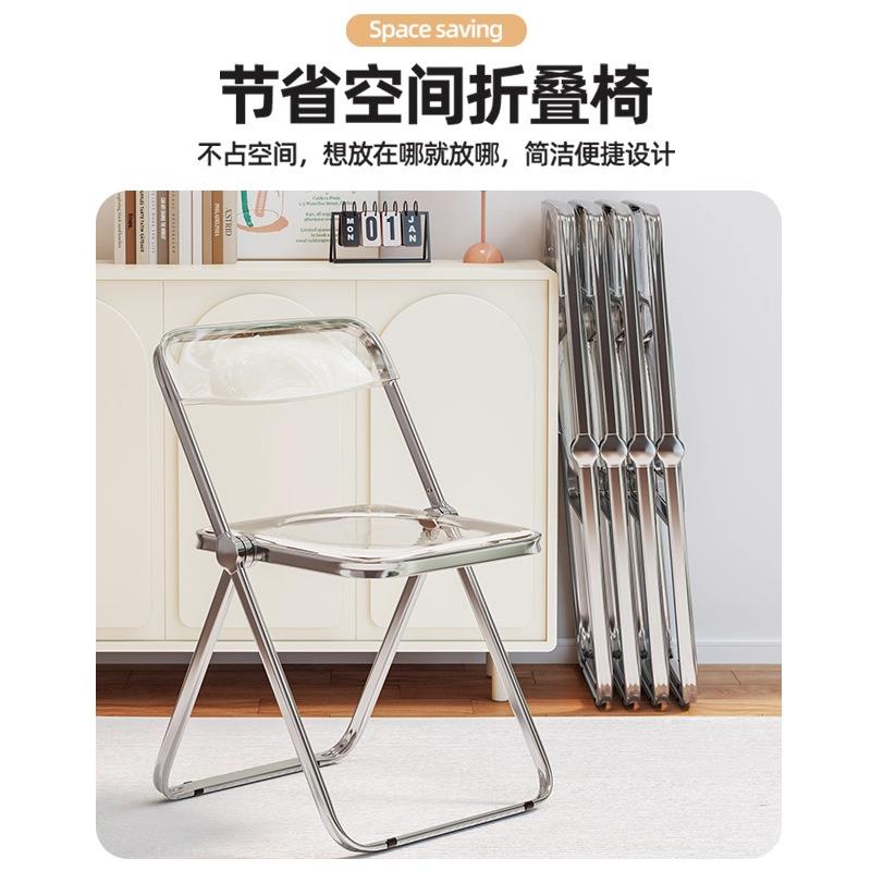 折叠椅宿舍学生寝室学习椅子家用餐椅简易便携凳子靠背电脑办公椅