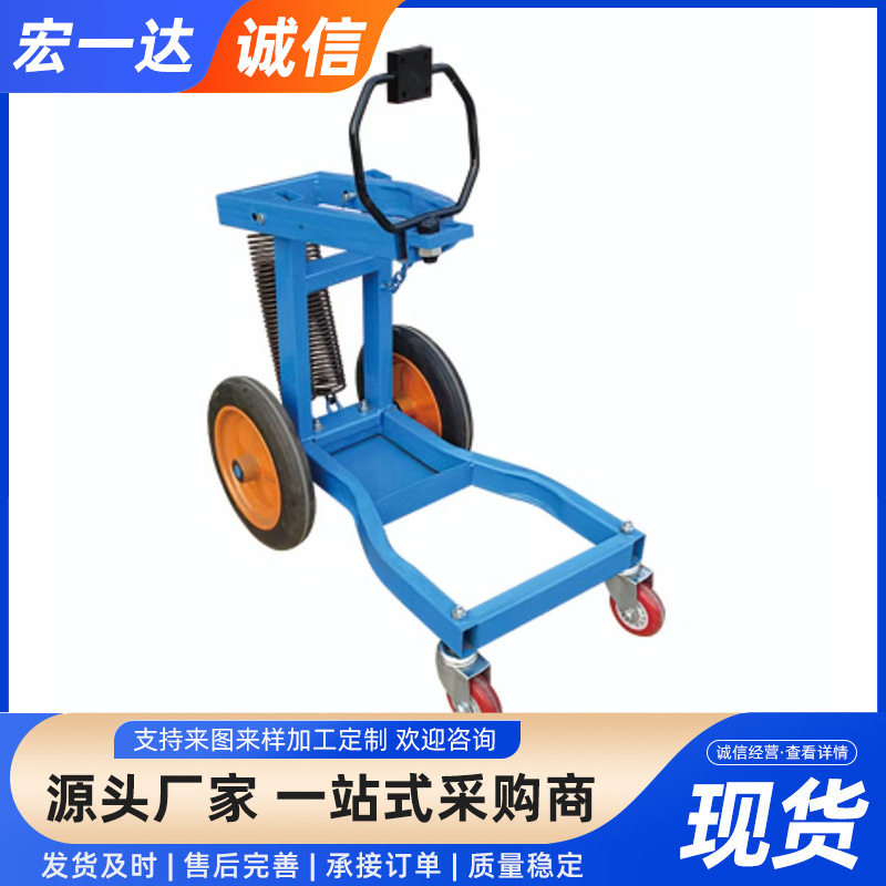 大轮大簧风炮吊机 加厚风炮吊机 大车用大轮风炮支架现货供应