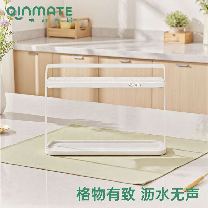 亲有调料架双层调料置物架免打孔盐罐醋瓶油瓶收纳架厨房沥水支架