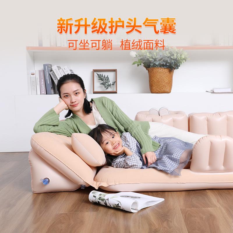 汽车充气床车载床垫后排折叠睡垫儿童旅行休息露营自驾游睡觉神器