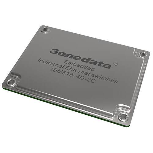 IEM618-4D-2C 嵌入网管工业交换机 8路百兆+4路串口+2路CAN口三旺