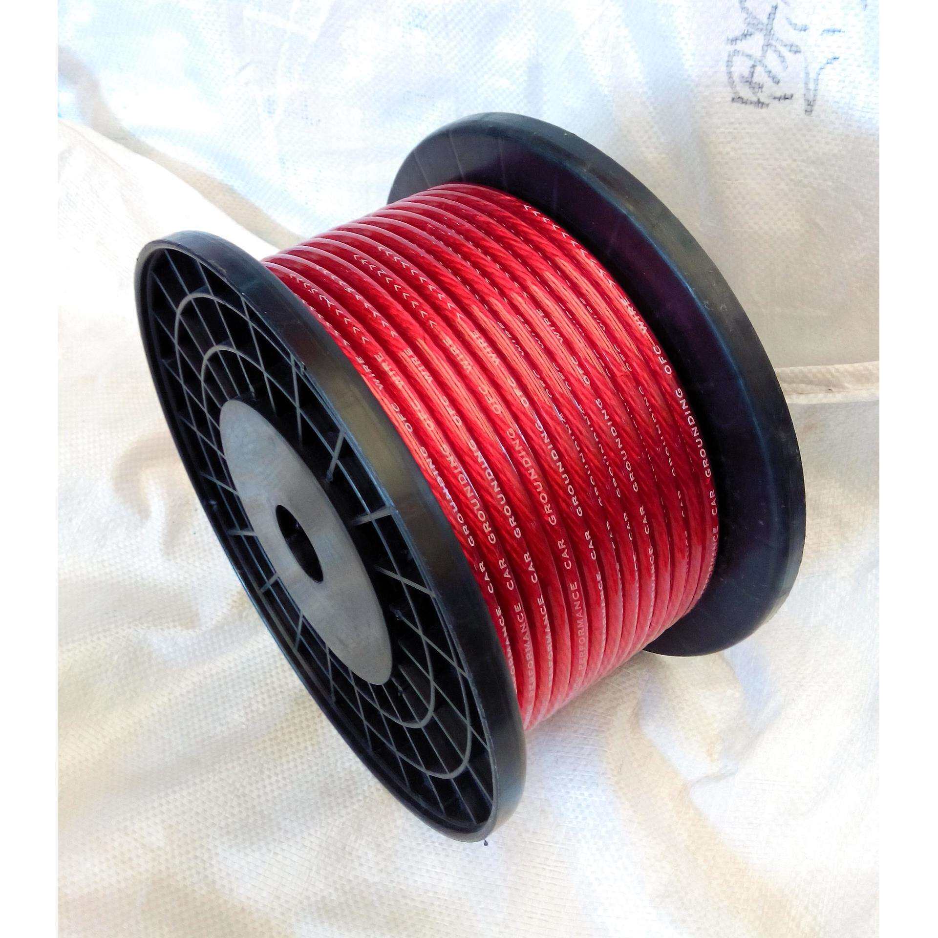 供应汽车8GA音响电源线 功放改装电源线 车载改装音响线材