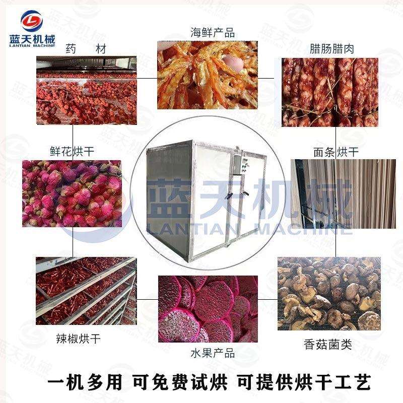粽叶烘干机 家电220V小型粽子叶芦苇叶烘干箱 箬叶烘干设备一体机