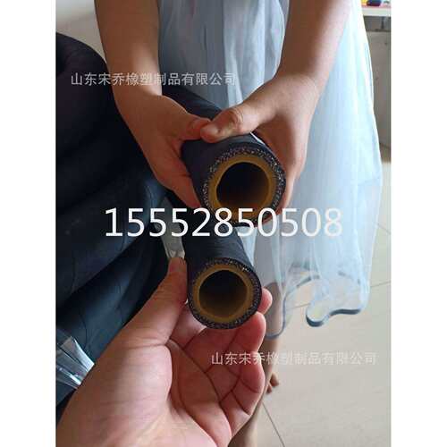 19mm25mm32mm喷砂机配套喷砂管钢丝编织喷砂除锈胶管