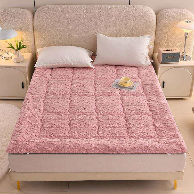 塔夫绒秋冬保暖软床垫软垫子褥子垫被床垫子1米8×2米床垫1米5x2