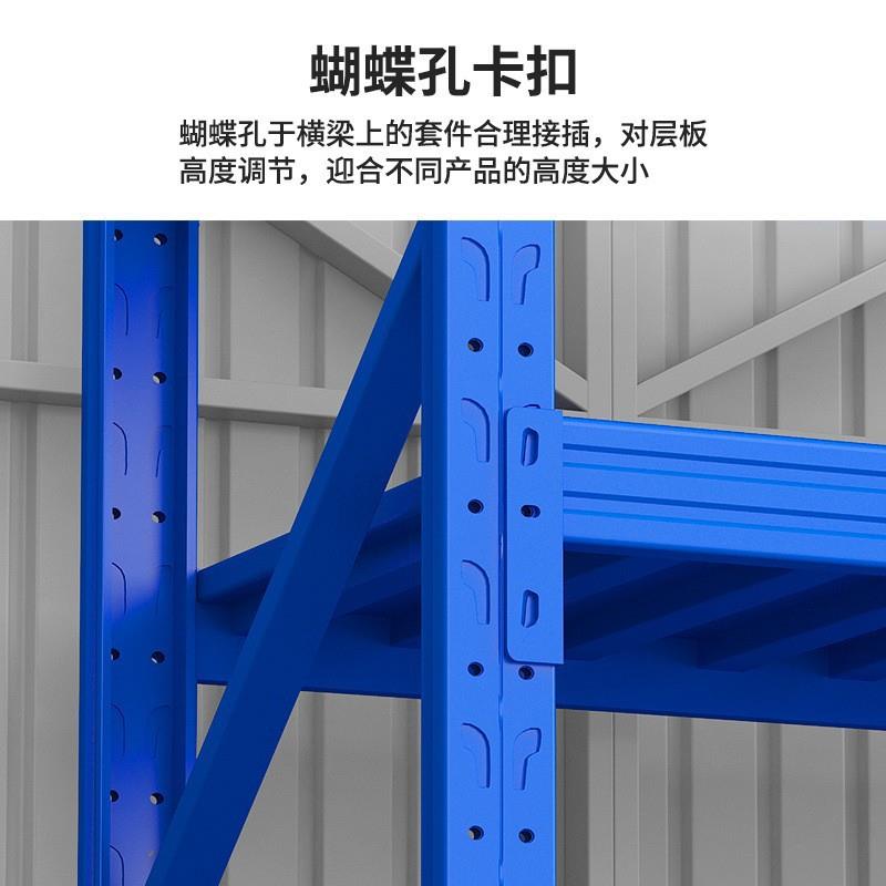 驿站货架多层仓储超市便利店展示架快递置物架仓库用铁架子放杂物