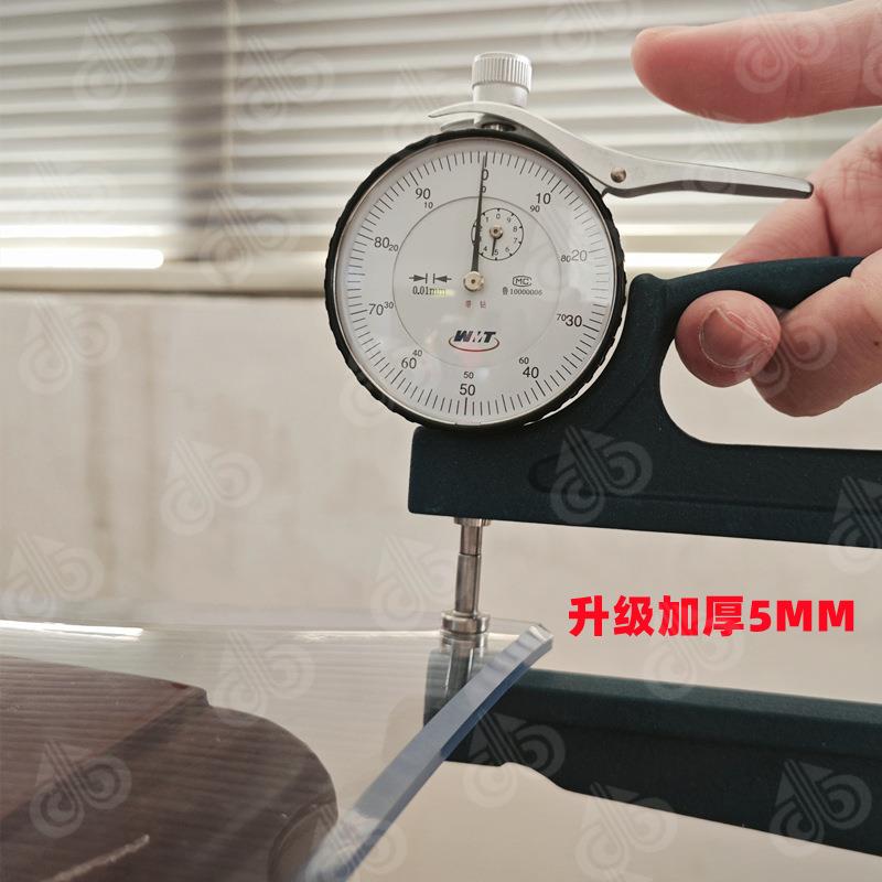 5mm软玻璃透明餐桌垫PVC桌布防水防油免洗桌面保护膜茶几水晶板