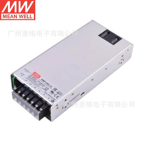 HRP-450明纬450W开关电源 12V24V36V48V/3.3/5/7.5/15V带PFC功能