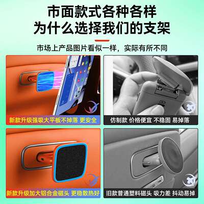 适用问界m5m7m8m9maglink磁吸接口尊享界s9智r7魔吸平板支架配件