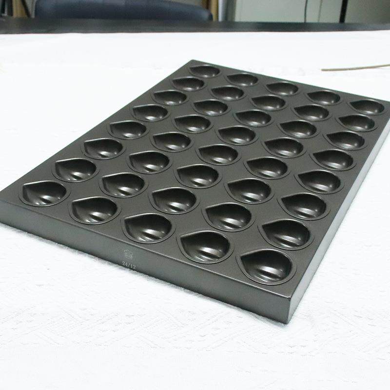 40连网红黄油年糕不沾栗子模具商用60x40不沾板栗模具烘焙烤盘