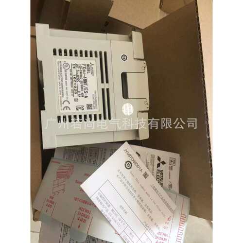 可编程控制器FX3U-48MT/ES-A FX3U系列PLC 交流220V继电器 含邮