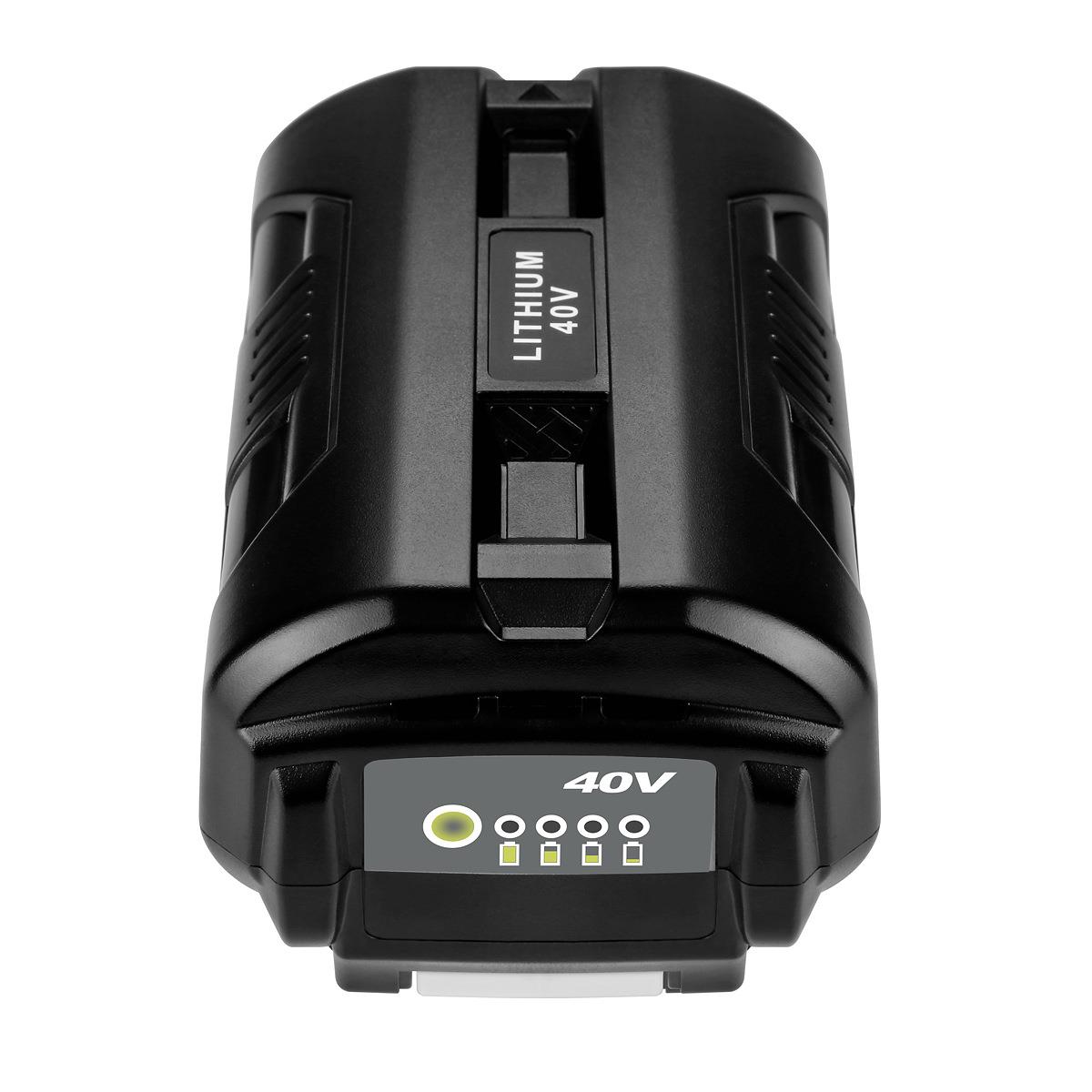 替代Ryobi利优比40V割草机锂离子电池OP4026A OP4050电动工具电池