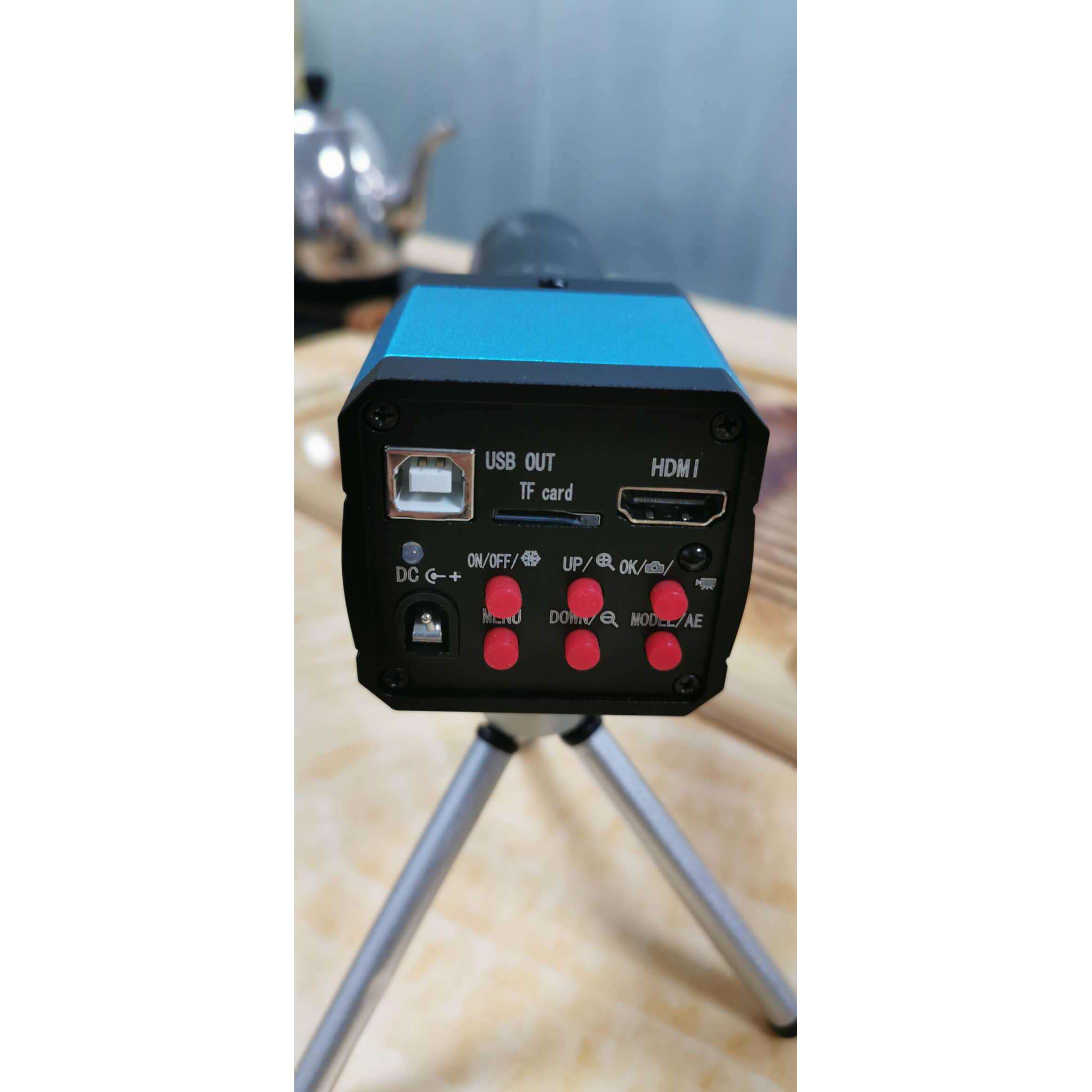 直播DV4K工业相机电子显微镜数码显微镜HDMI遥控调焦广角高清户外