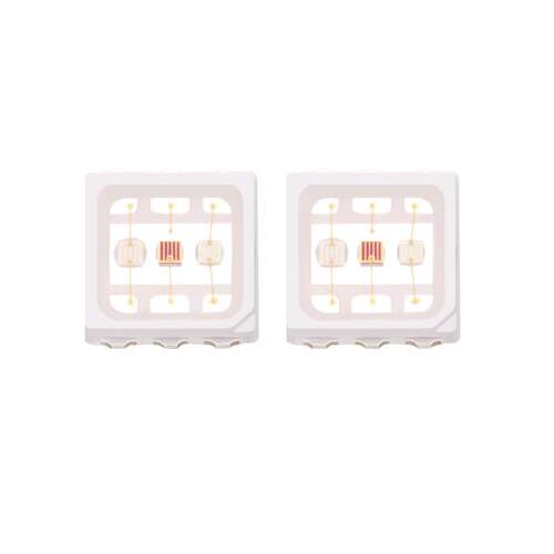 大量现货0.3w 0.6w 1.5w3030RGB灯珠全彩led灯发光二极管三合一