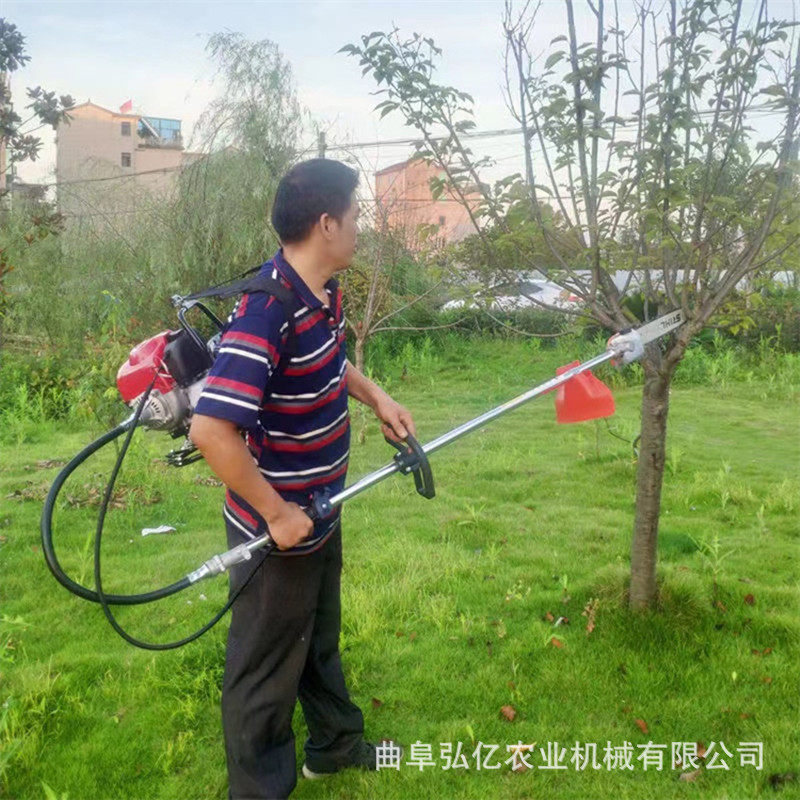 肩背式小型割草机玉米甘蔗割稻除草松土开沟开荒抽水修枝割灌机