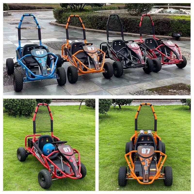竞技卡丁车燃油四轮单人漂移车F1成年双人场地出租游乐场电动赛车