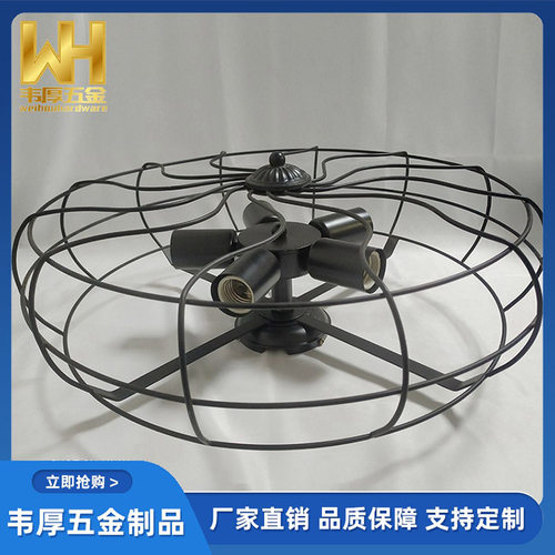 风扇灯吊扇灯新中式灯具 led大功率现代中式客厅隐形吊扇灯批发