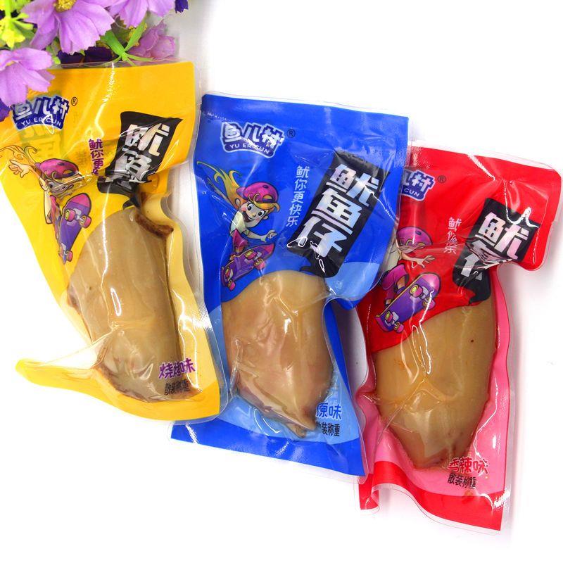 鱿鱼仔500g墨鱼仔海兔即食海鲜零食网红小吃大连特产