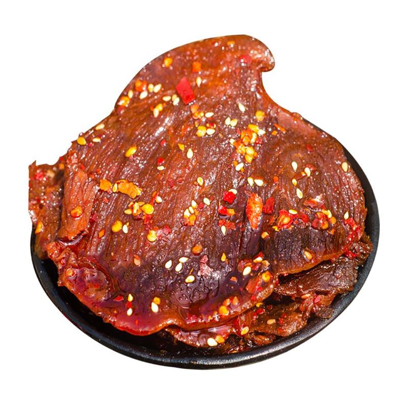 四川冷吃麻辣火边子牛肉特产熟食卤味追剧零食即食下酒菜香辣休闲