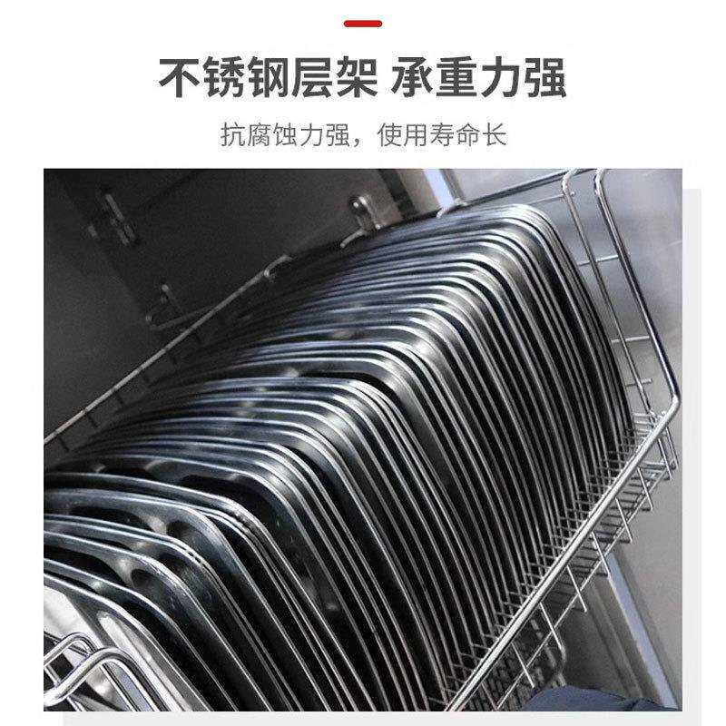 邦祥ML-3/2/1消毒柜商用高温热风循环食堂餐盘碗柜不锈钢消毒柜