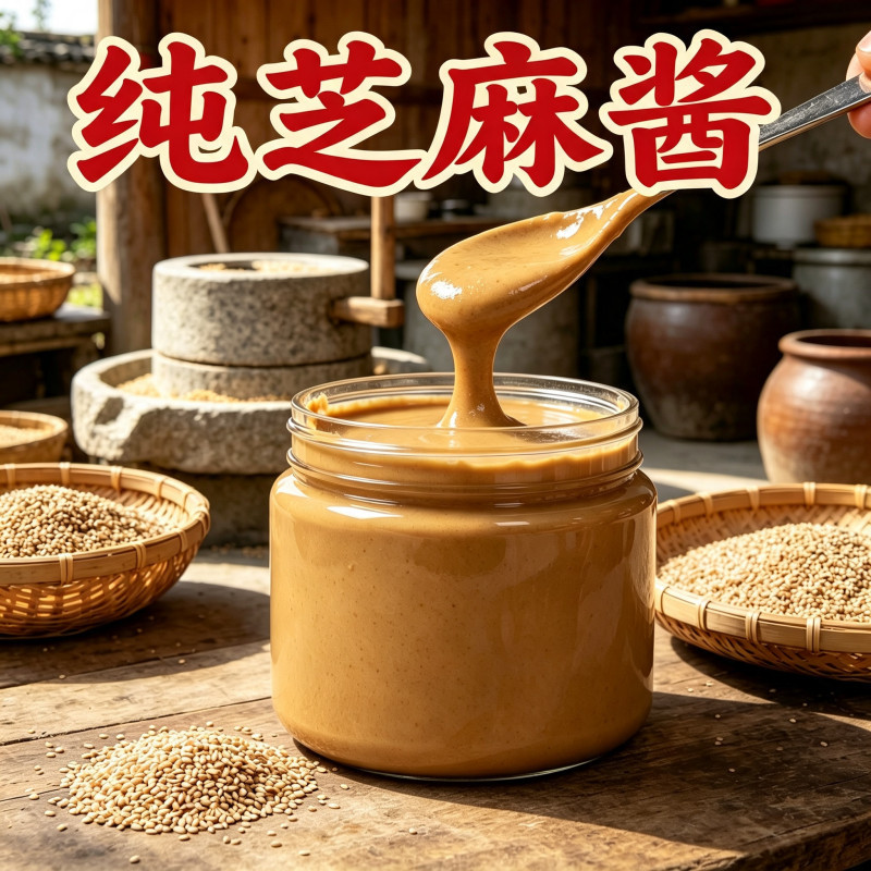 新店开业2罐特惠无添加纯芝麻酱
