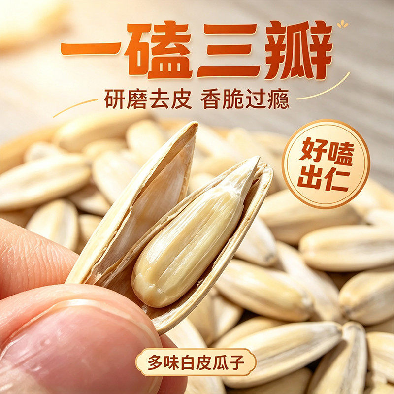 内蒙古多味瓜子古法瓜子大颗粒葵花籽炒货年货零食瓜子优选好吃