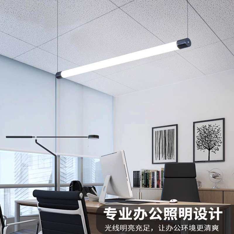 LED大直径320度发光灯管吊装商场服装店展会圆管室内日光七彩灯管