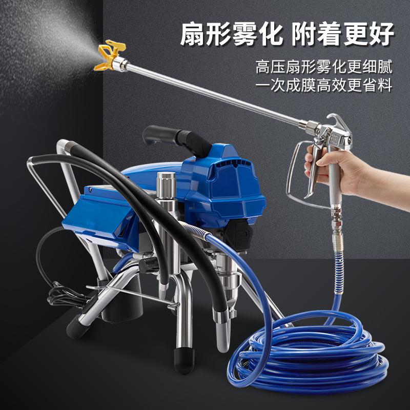 110V/220V乳胶漆高压无气喷涂机大功率家用多功能外墙油漆喷漆机