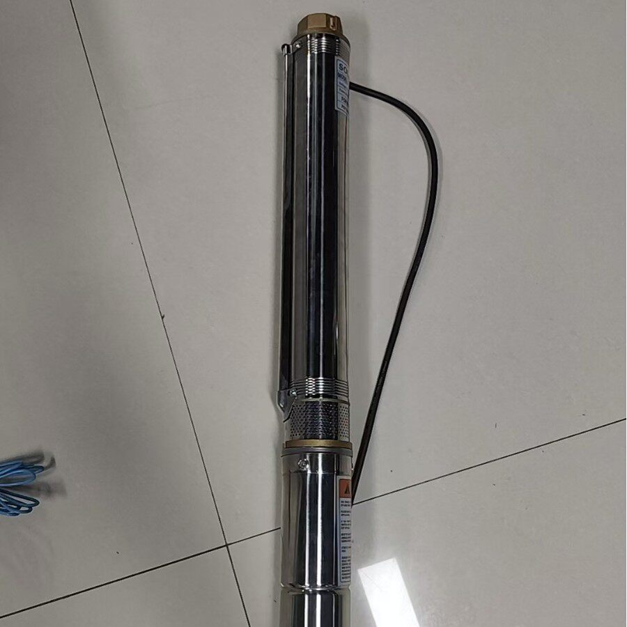 加厚铁镀铜深井潜水泵铜出水口防锈深水泵潜水泵