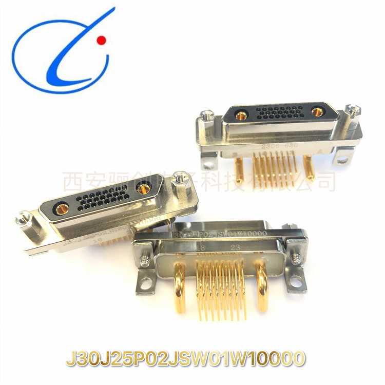矩形连接器J30J25P02JSW01W10000 J30J25P02KPW01W10000