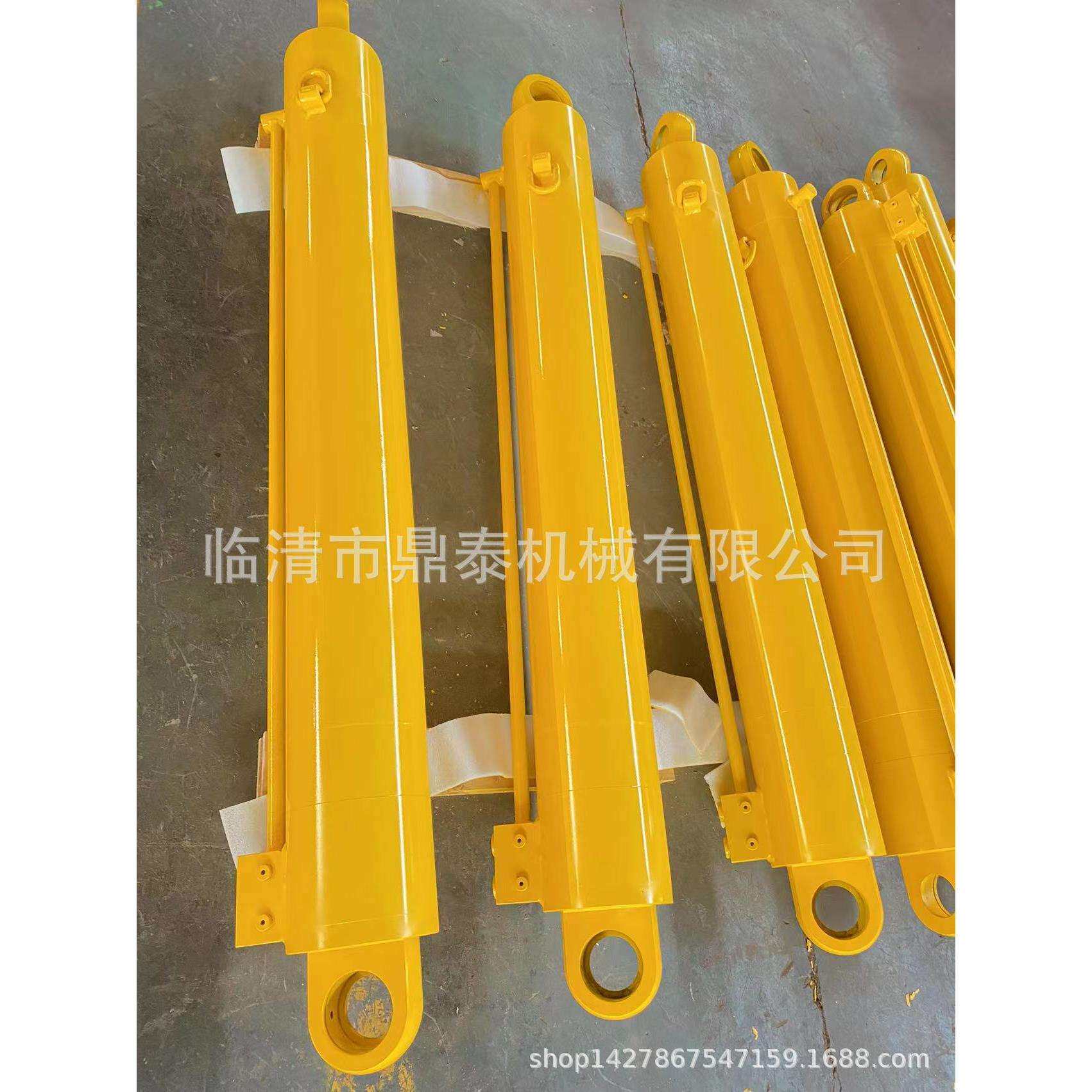 自卸货车前四后八翻斗车举升液压缸液压千斤顶吊耳安装FC FE FEE
