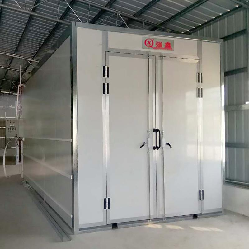 厂家直供家具高温表面喷漆房 全套静电汽车车身环保喷塑烤漆设备