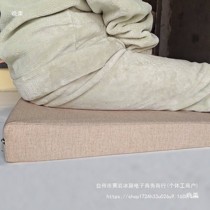 前薄后厚坐垫硬木头实木老式沙发垫斜面高斜坡椅子低海绵垫垒德株