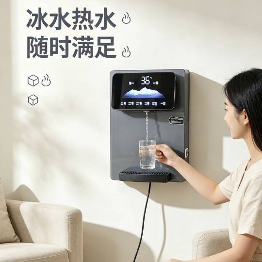 制冷管线机即热式冰热管线饮水机壁挂式制冷制热两用调温家用