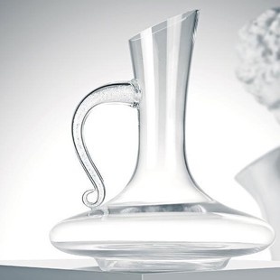 水晶玻璃钻石红酒醒酒器带把家用分酒器大号葡萄酒个性酒壶套装