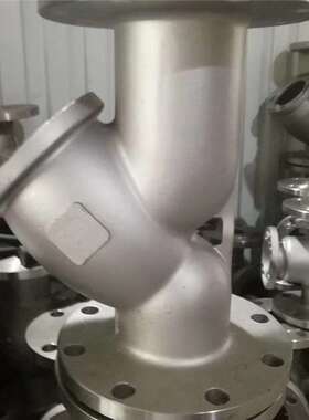 GL41W-16/25P/RL DN100 316L不锈钢法兰过滤器高温过滤器