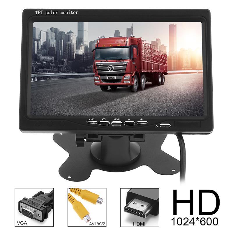 7寸HDMI高清显示器VGA电脑主机高清显示屏液晶小电视1080P显示屏