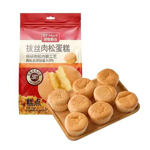 RT-Mart拔丝肉松蛋糕256g