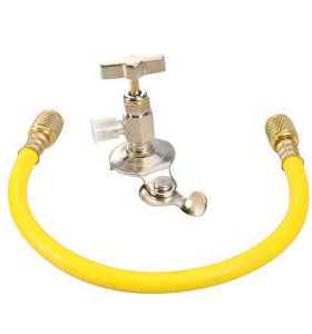 汽车空调制冷剂充注软管R12 R22 R134A可自动点火点胶阀 开票弃