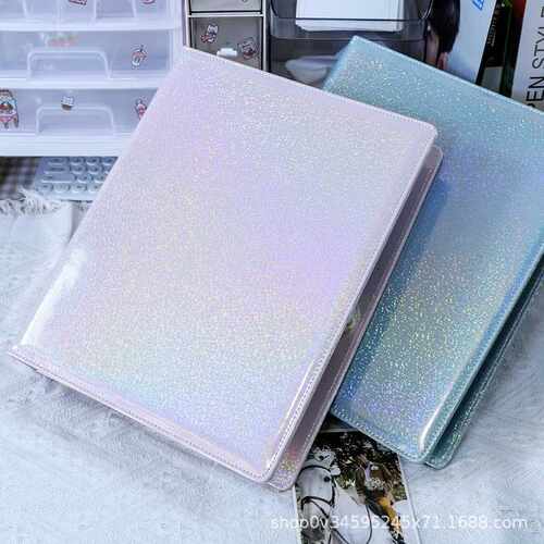 A4九宫格3寸6寸卡册追星明信片A5拍立得相册收纳册小卡片收集册子