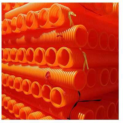 生产MPP双壁波纹管单壁波纹管高压型电力管通信穿线管