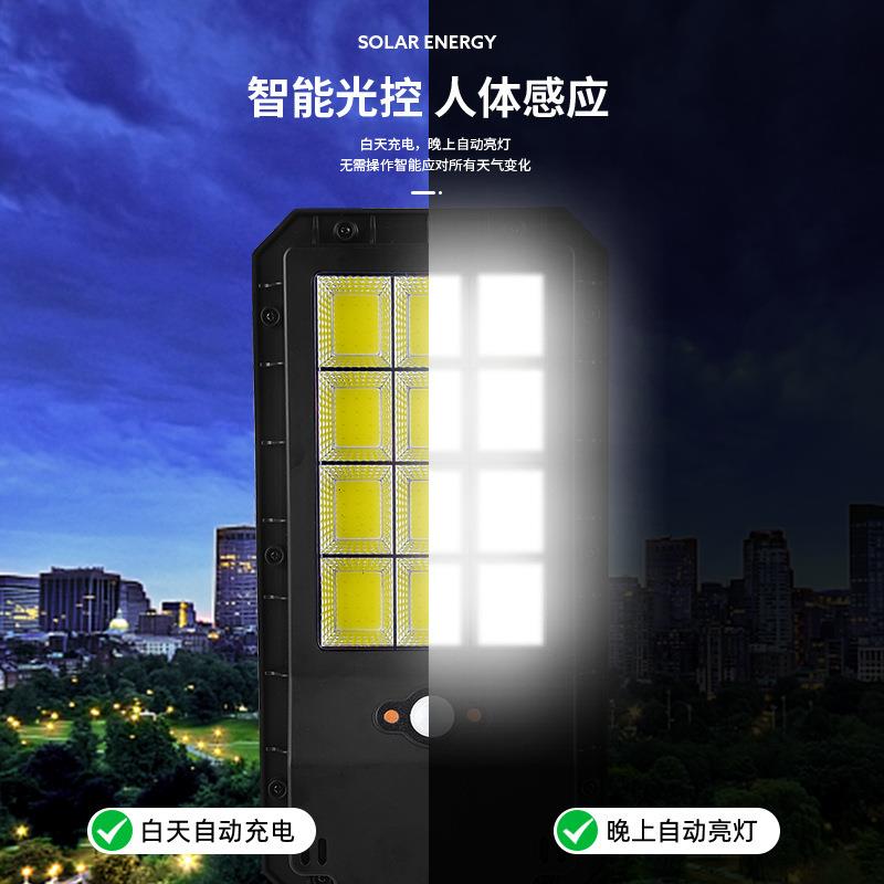跨境太阳能路灯户外防雨家用庭院灯led新款墙壁灯室外照明 柱头灯图片