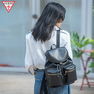 GUESS背包双肩包女通勤包书包大容量新款女士包包高级感轻奢小众