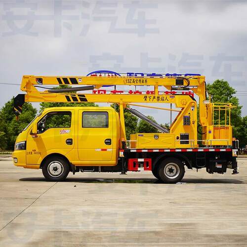 东风途逸13米登高作业车 蓝牌高空作业车 伸缩臂登高作业车