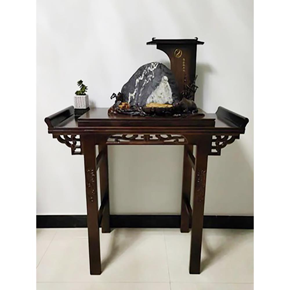 仿古供桌供台实木翘头条案香几新款中式贡品佛台客厅家用财神桌子图片